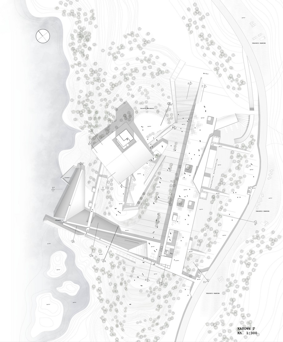 Archisearch Educational Research Center of the Reregulating dam on Aliakmonas river | Thesis by Oiconomou K. & Chatzis S.