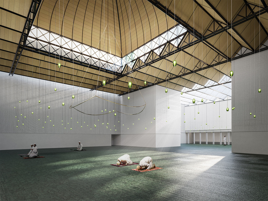 Archisearch New Mosque in Preston, competition entry | by Oikonomakis Siampakoulis architects