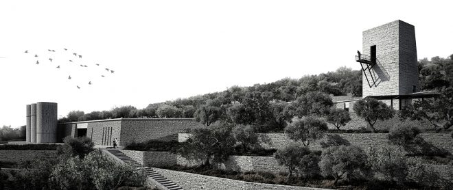 Archisearch - Oliveland: Design Thesis by NTUA Students Maria Barkonikou, Michail Xirokostas & Eleni Papageorgiou