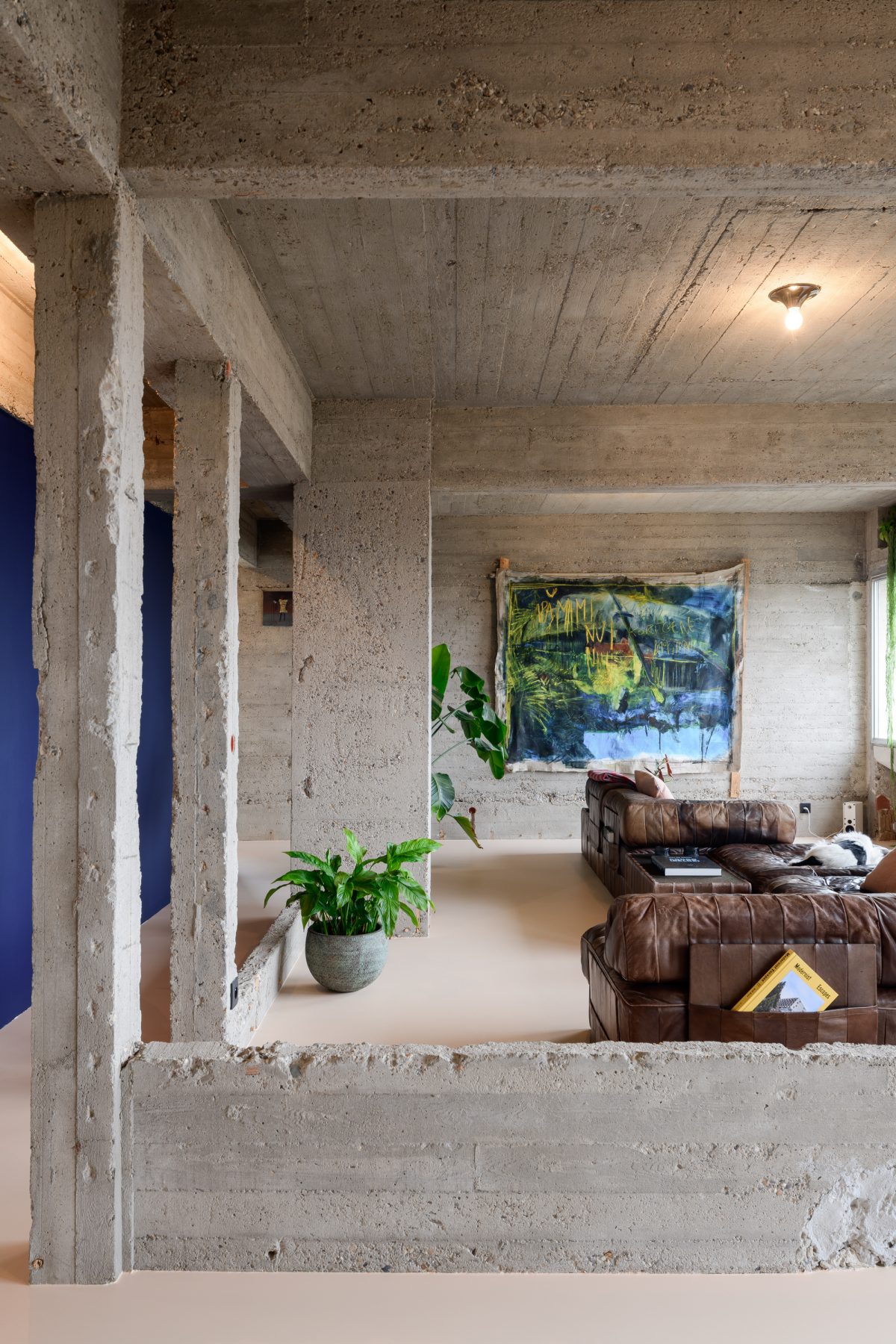 Archisearch The Architect’s House: Bram Van Cauter’s Brutalist Duplex in Antwerp Lives Inside Belgian Modernism's Mind