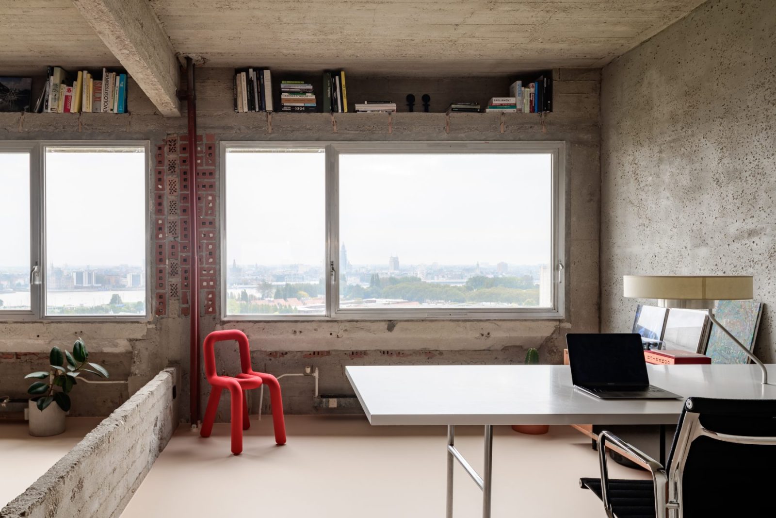 Archisearch The Architect’s House: Bram Van Cauter’s Brutalist Duplex in Antwerp Lives Inside Belgian Modernism's Mind