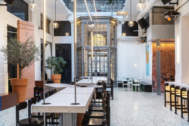 Archisearch - Pelosof all day cafe-bar restaurant | by Post-Spectacular Office