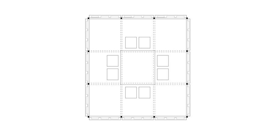 Archisearch PRESS BOX: a pop-up wireframe news-stand between the virtual and physical world | SET Architects