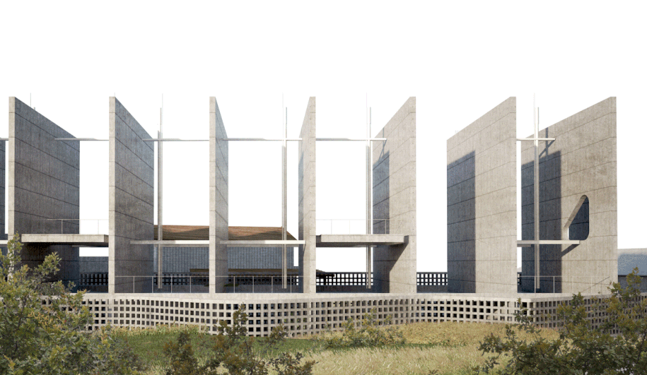 Archisearch Η πρόταση ΜΕΣΟΤΟΙΧΙΕΣ των Papalampropoulos Syriopoulou Architecture Bureau απέσπασε το 2ο Βραβείο στον αρχιτεκτονικό διαγωνισμό 