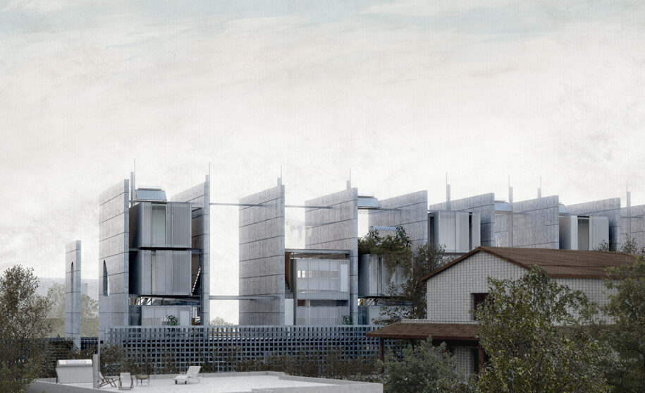 Archisearch Η πρόταση ΜΕΣΟΤΟΙΧΙΕΣ των Papalampropoulos Syriopoulou Architecture Bureau απέσπασε το 2ο Βραβείο στον αρχιτεκτονικό διαγωνισμό 
