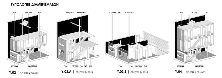 Archisearch Η πρόταση ΜΕΣΟΤΟΙΧΙΕΣ των Papalampropoulos Syriopoulou Architecture Bureau απέσπασε το 2ο Βραβείο στον αρχιτεκτονικό διαγωνισμό 