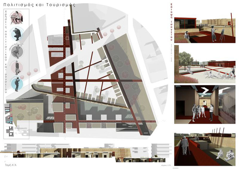 Archisearch From barriers to connections: architectural interventions aimed at the revival of the urban center of Chania | Diploma thesis by Orestis Papavasileiou & Eleni Pilatou