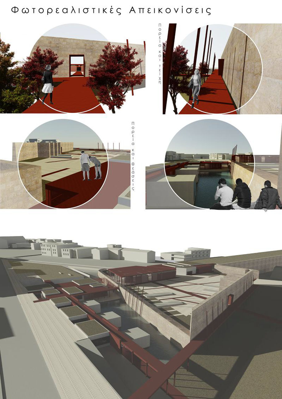 Archisearch From barriers to connections: architectural interventions aimed at the revival of the urban center of Chania | Diploma thesis by Orestis Papavasileiou & Eleni Pilatou