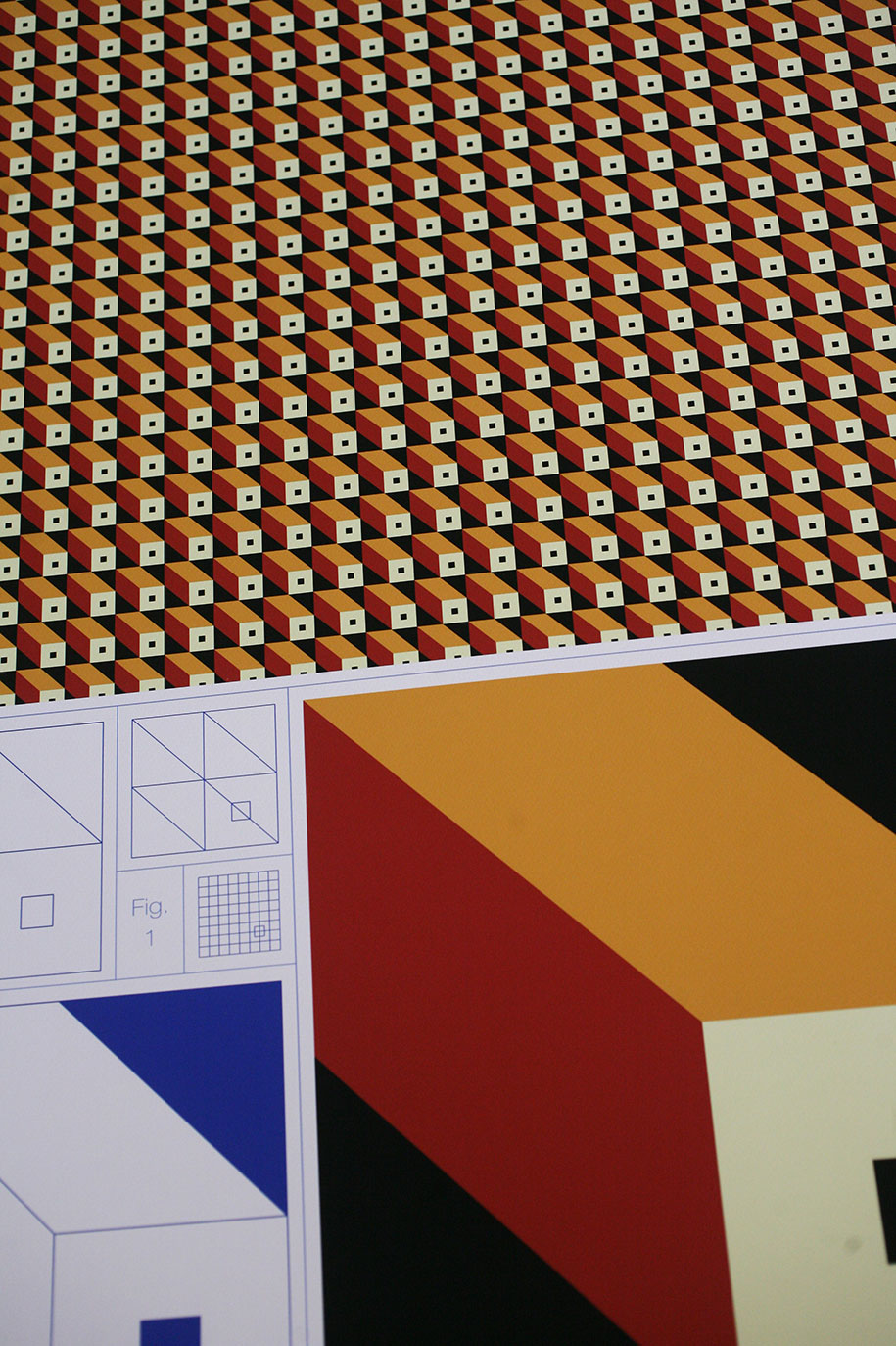 Patterns, Symbols, illustration, design, colours, geometry, exhibition