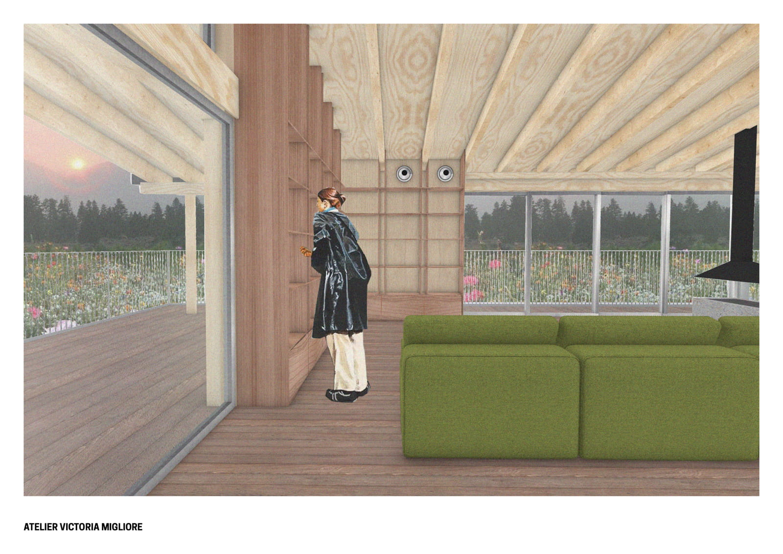 Archisearch A Suspended House Open To Vexin Landscape by Atelier Victoria Migliore