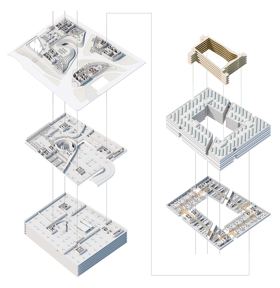 Archisearch Petrās-Architecture-AXON BLOWUP