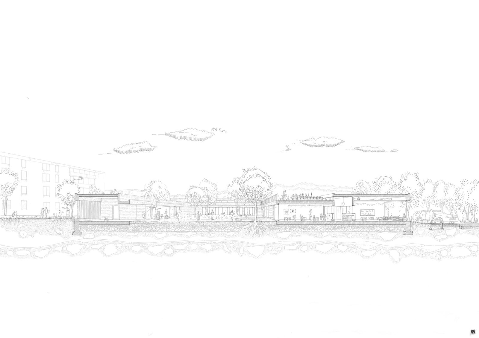 Archisearch Architecture for Education: Orma Designs a Kindergarten in Corsica Mixing Learning with Community Life.