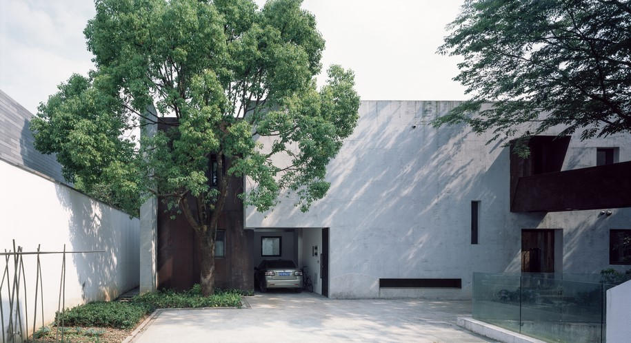 studio, Wutopia Lab, plain house, artist, architecture, Isozaki, Li Bin, residence, China, minimalism, concrete