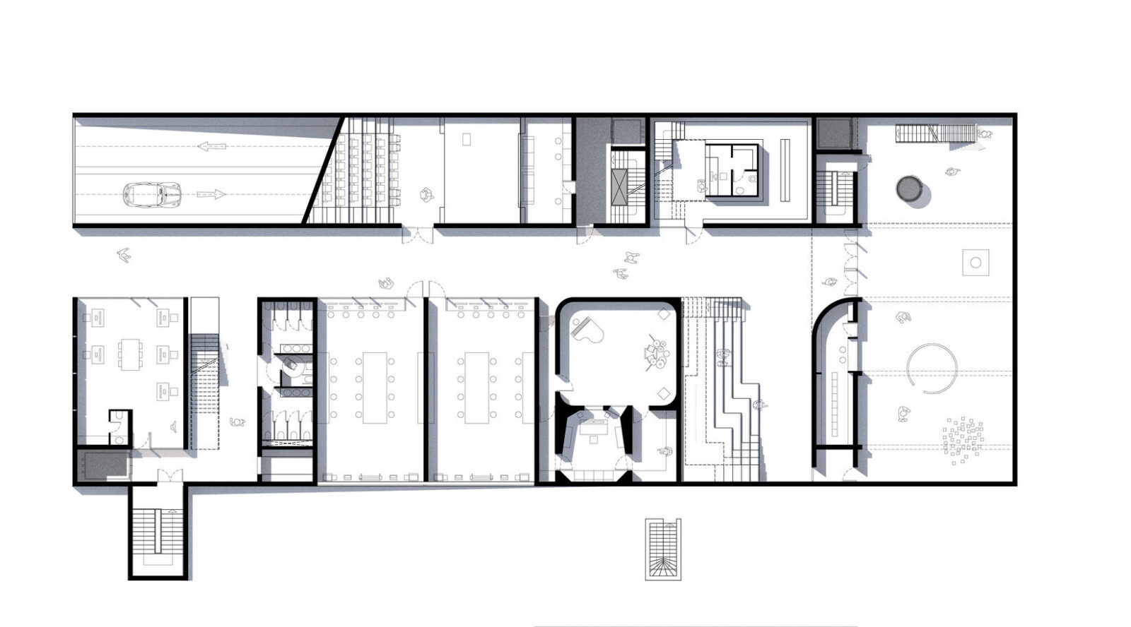 Archisearch H πρόταση του γραφείου Plaini and Karahalios Architects για το νέο κτίριο τεχνών Δ. Δασκαλόπουλος του Κολλεγίου Αθηνών