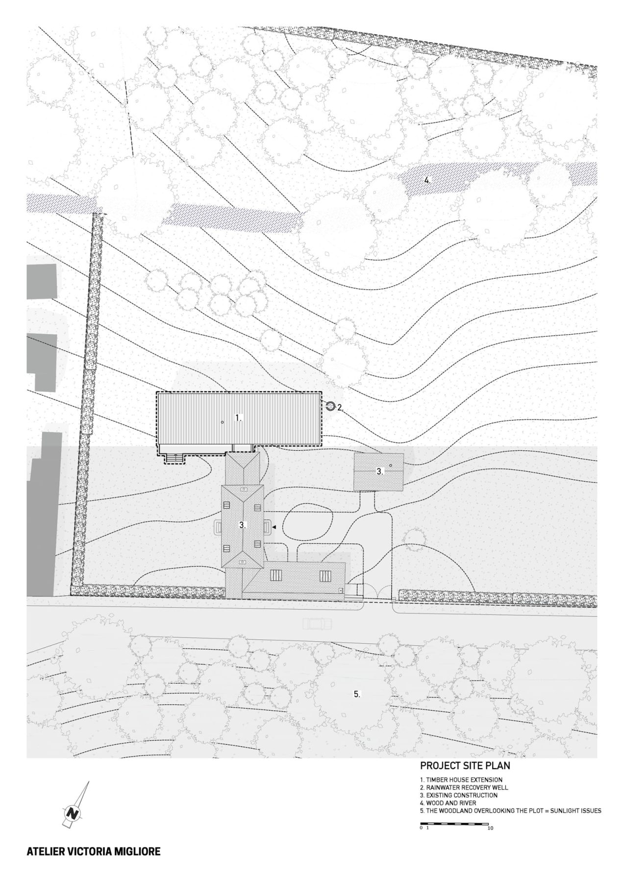 Archisearch A Suspended House Open To Vexin Landscape by Atelier Victoria Migliore