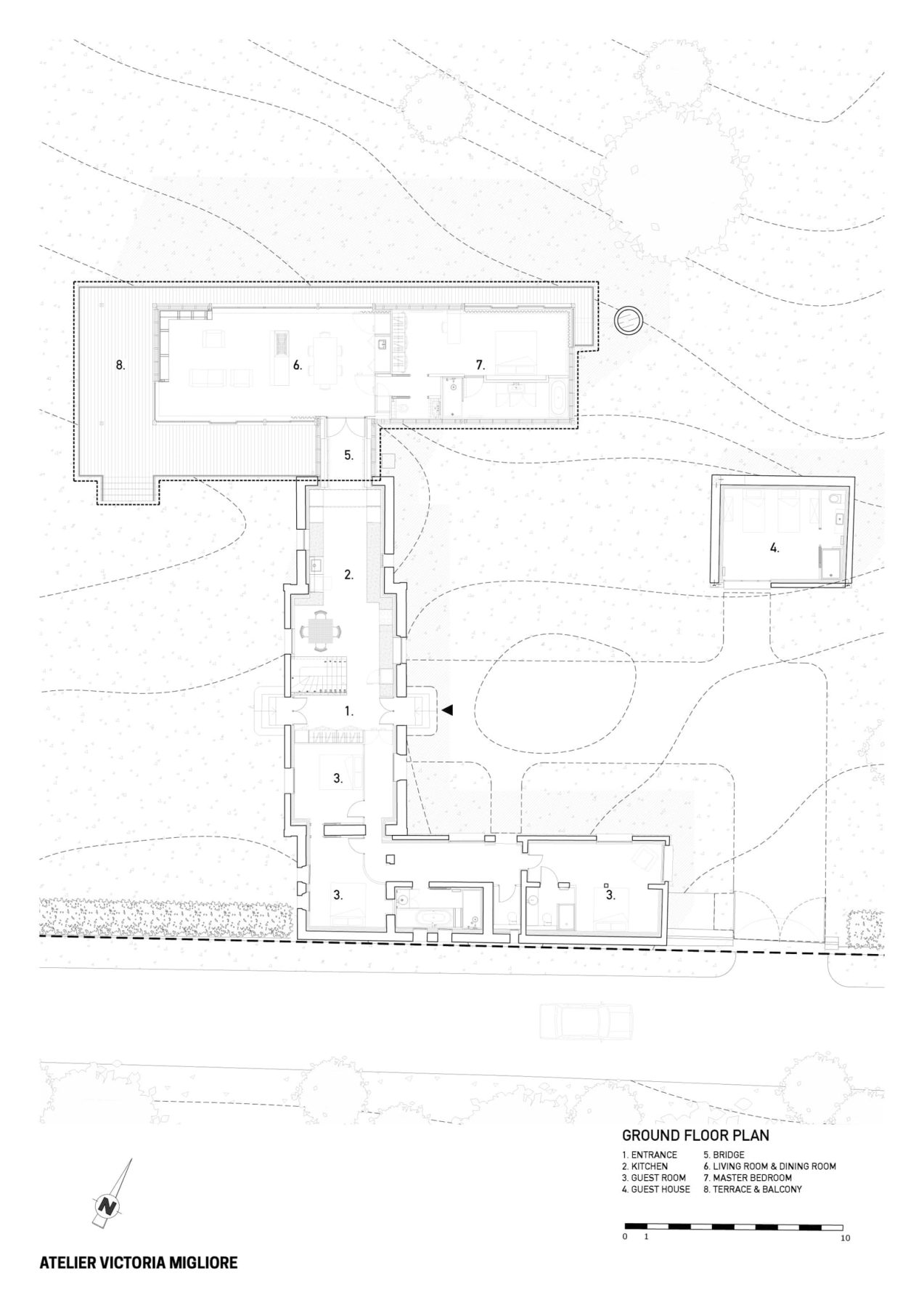 Archisearch A Suspended House Open To Vexin Landscape by Atelier Victoria Migliore