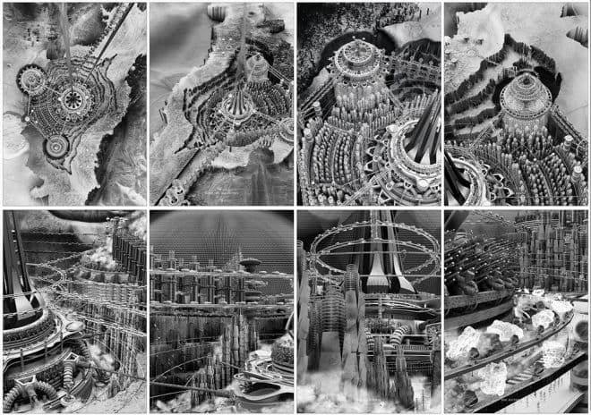 Archisearch - Platinum City - MOONTOPIA, Eleven's First International Competition on Space Architecture / Sean Thomas Allen