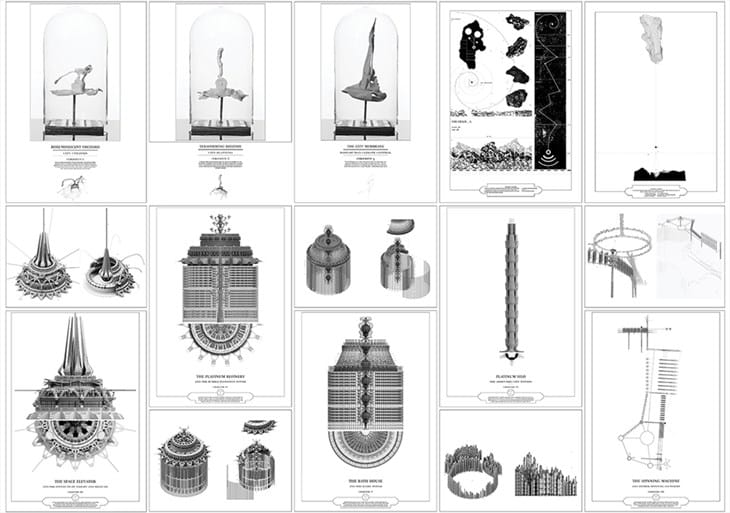 Archisearch Platinum City - MOONTOPIA, Eleven's First International Competition on Space Architecture / Sean Thomas Allen