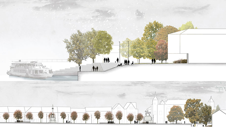 Archisearch SCOB Won the 2nd Prize in the Architectural Competition for King George Square in Podebrady, Czech Republic