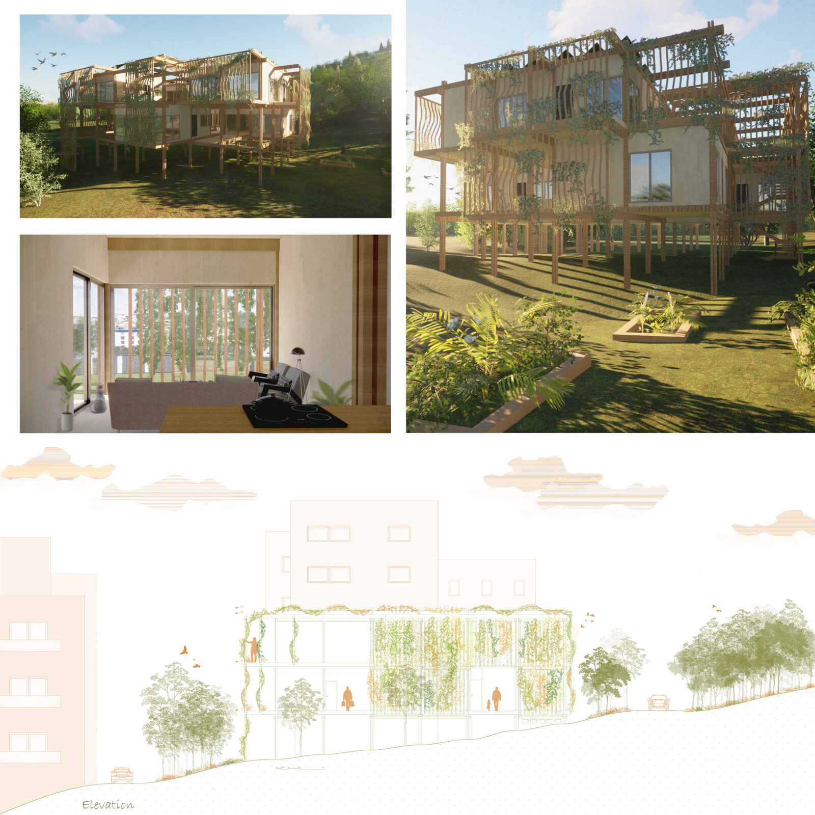Archisearch BIOFILMS - 5th place on Shortlisted - Top 20 Entries of Yearning to Breath 2023 Competition | by Anthi Kampouri & Marietta Parioti