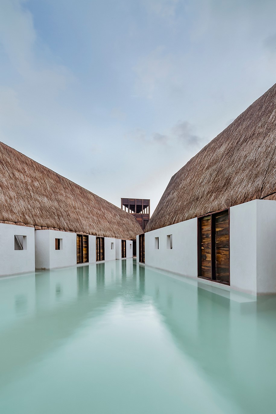 Archisearch PUNTA CALIZA Hotel Holbox by ESTUDIO MACIAS PEREDO takes its cues from the traditional Mayan house