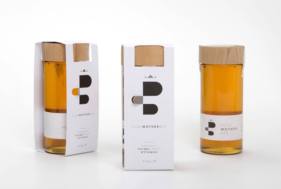 Archisearch Pure Mother Bee Honey Packaging / S & Team Brand Agency