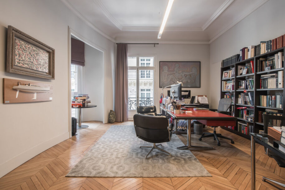 Archisearch Three Crowns: an office space renovation in Champs-Élysées, Paris by R.C.TECH