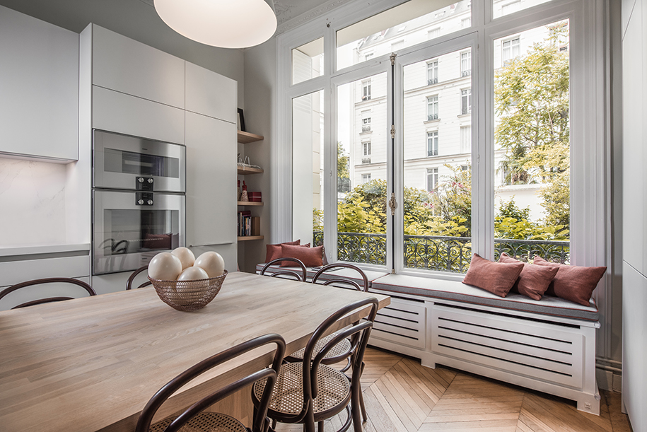 Archisearch North vs South: apartment renovation in Neuilly-sur-Seine, Paris | R.C.TECH