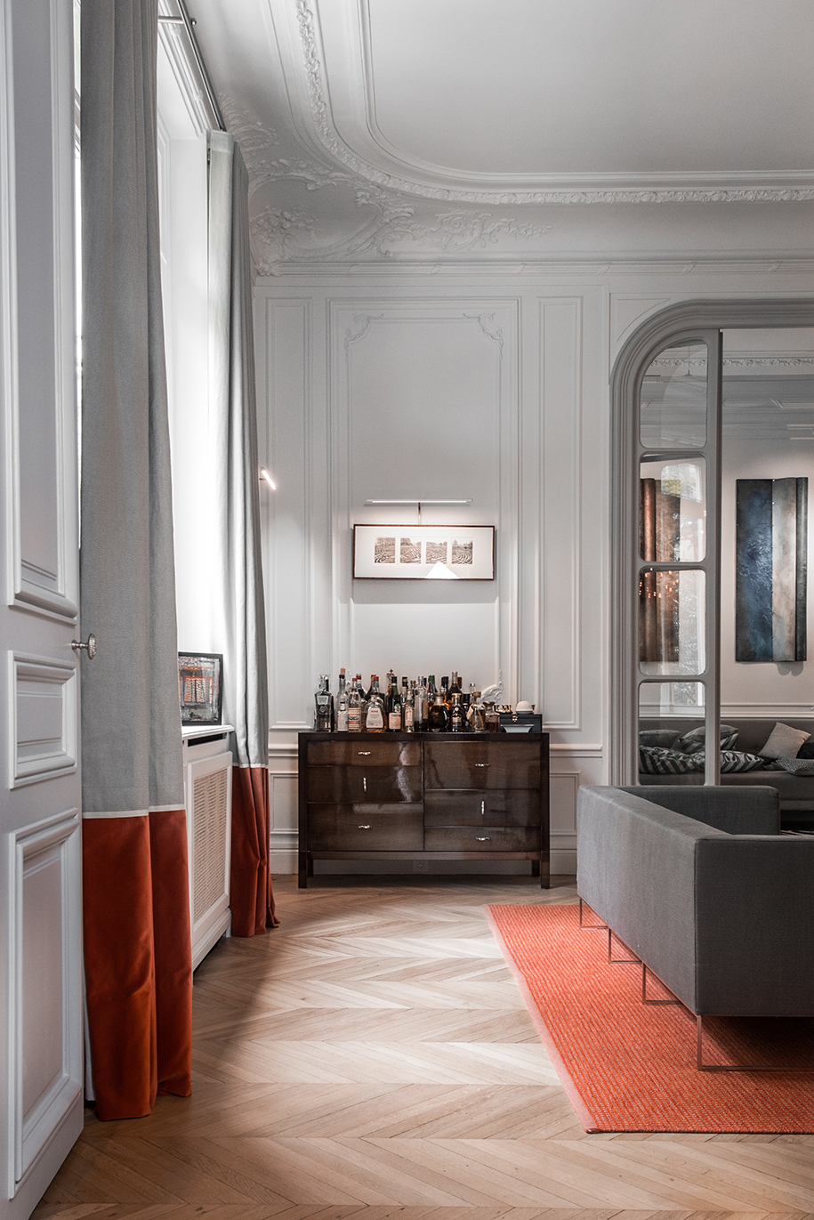 Archisearch North vs South: apartment renovation in Neuilly-sur-Seine, Paris | R.C.TECH