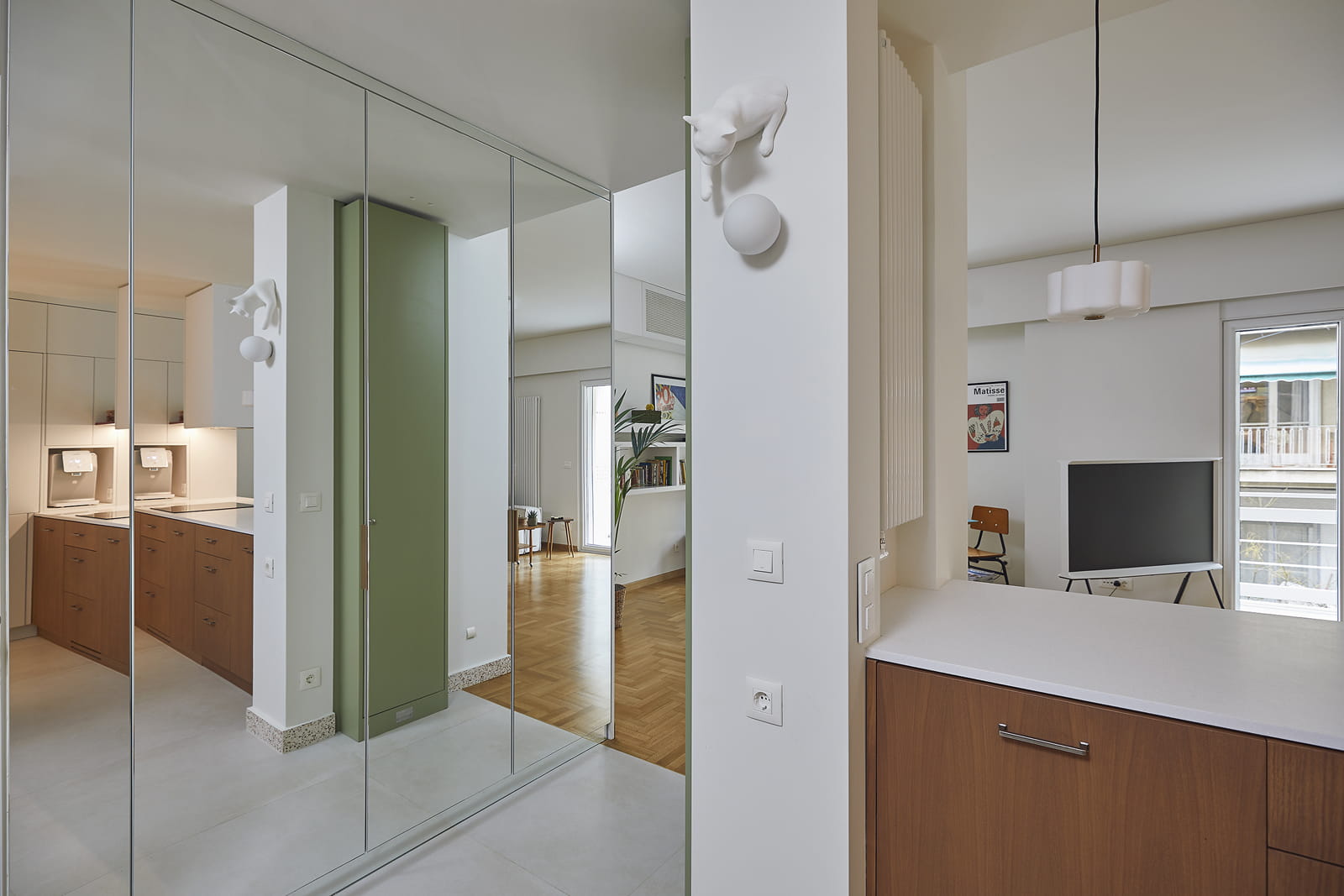 Archisearch Architect Eirini Viaropoulou Transforms a Law Office into a Spacious Home in Exarchia, Athens