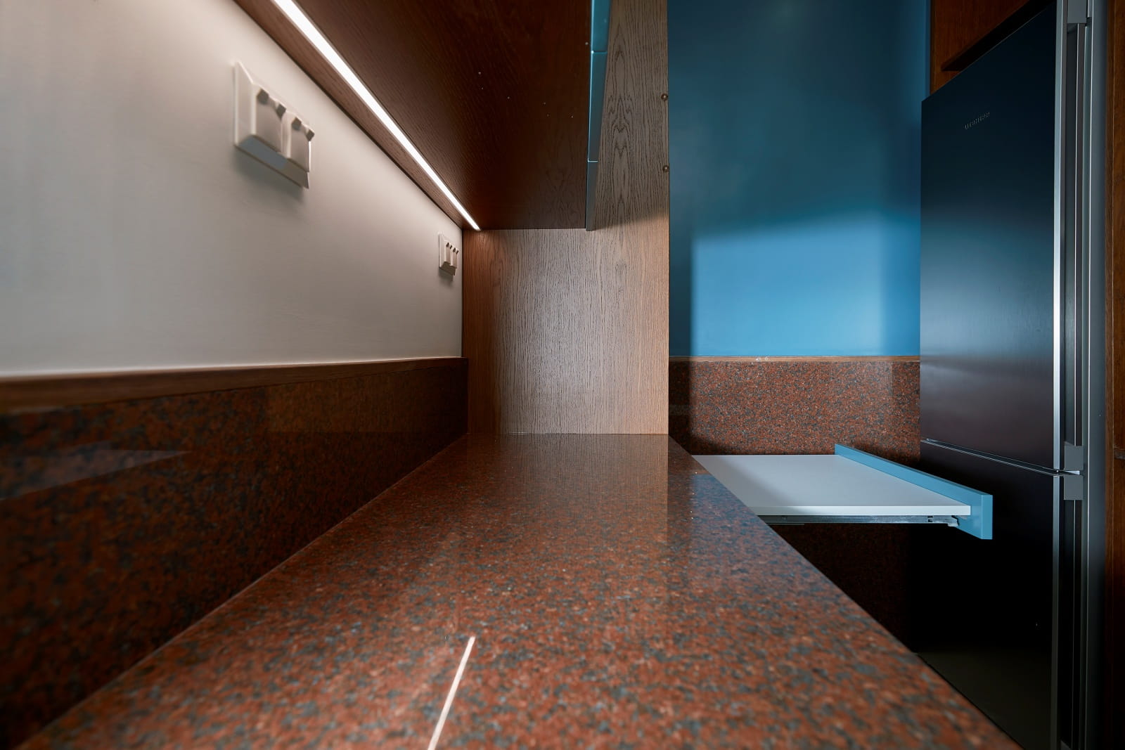 Archisearch Architecture in Colour: Amalgama Architects designed Mosaic Apartment in Athens as a sequence of immersive color rooms.