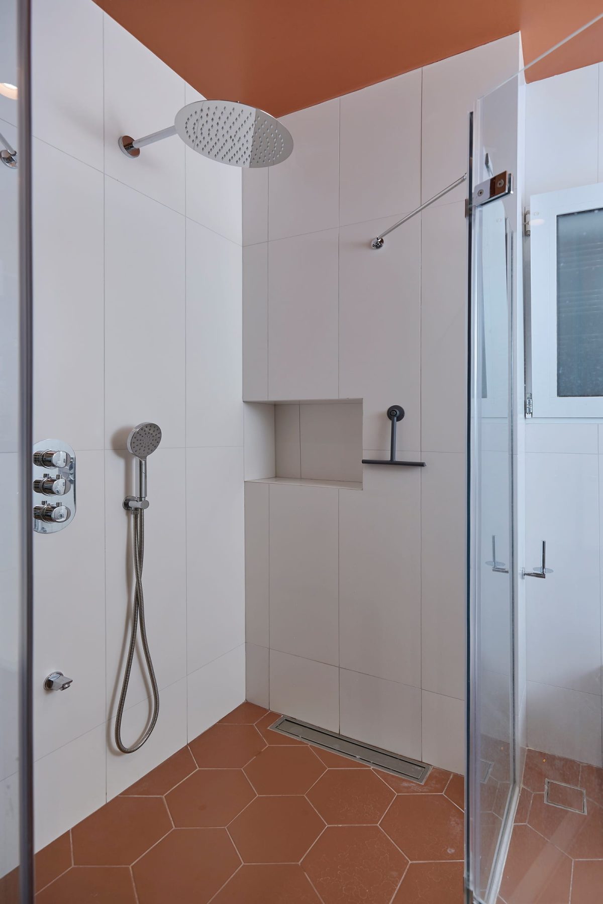 Archisearch Architecture in Colour: Amalgama Architects designed Mosaic Apartment in Athens as a sequence of immersive color rooms.