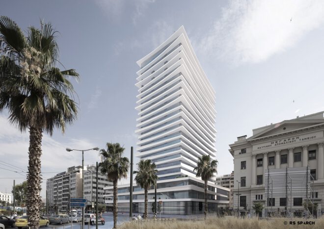 Archisearch - Sails: η πρόταση του γραφείου Rena Sakellaridou Sparch για τον Πύργο του Πειραιά