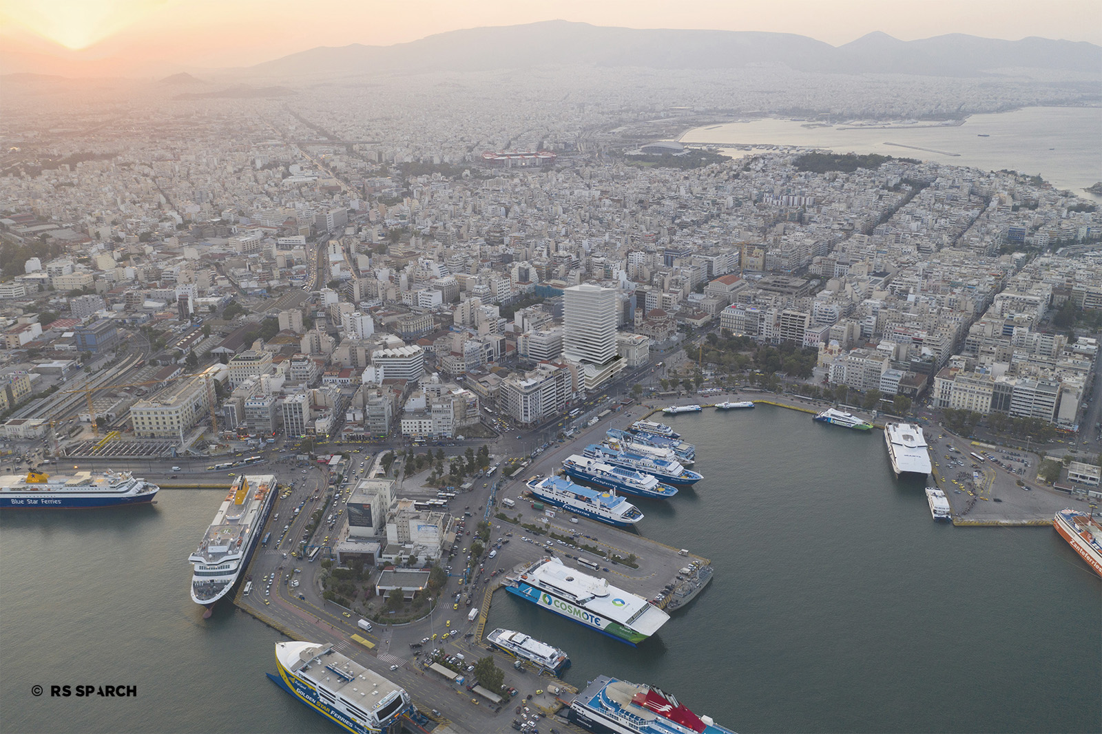 Archisearch Sails: η πρόταση του γραφείου Rena Sakellaridou Sparch για τον Πύργο του Πειραιά
