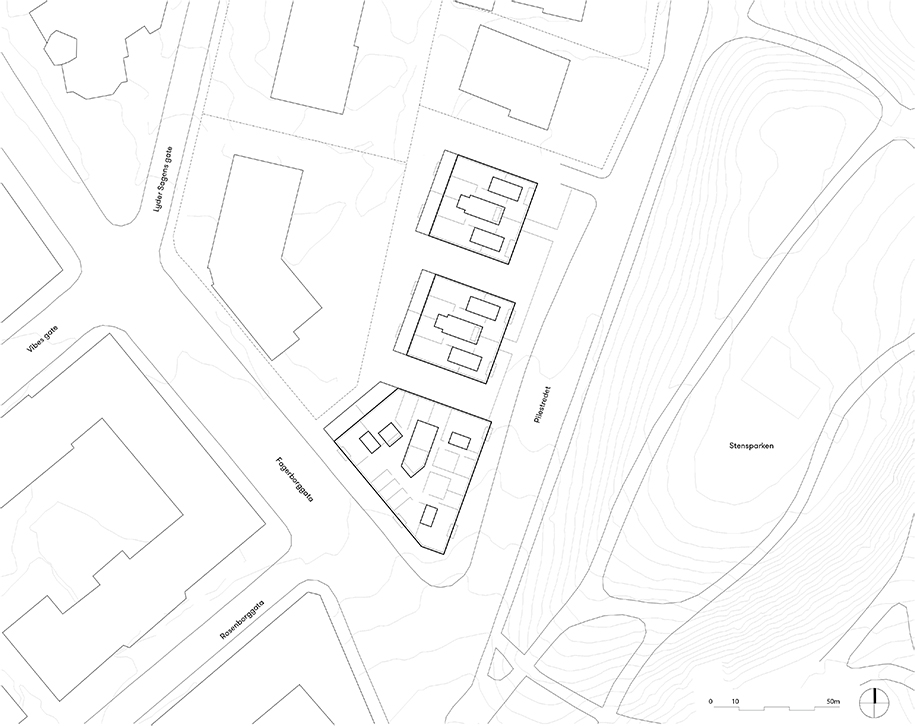 Archisearch Pilestredet 77-79 residential complex in Oslo, Norway | Reiulf Ramstad Arkitekter