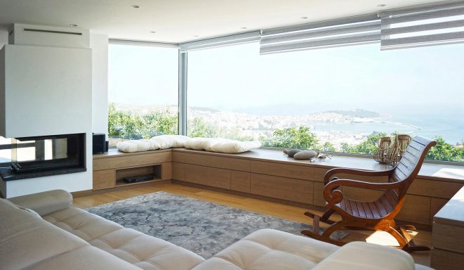 Archisearch - Agarch+ Architects Add a New Volume at a House in Mytilene, Greece