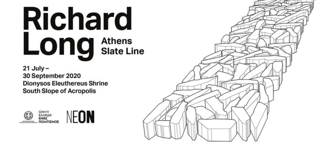 Archisearch - Richard Long - Athens Slate Line | 21/07/2020 - 30/09/2020