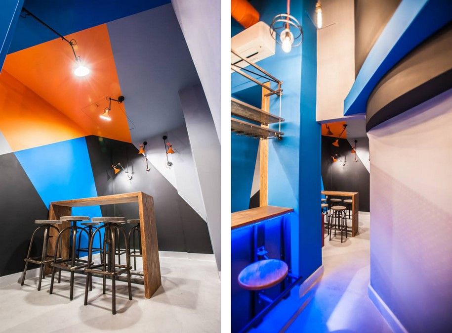 Archisearch The Bold Colour Explosion of Rodi Café in Chios / Lefteris Martakis