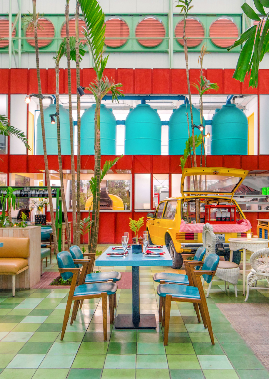 Archisearch Madero Restaurant by Taller KEN creates an indoor oasis in the city of Guatemala