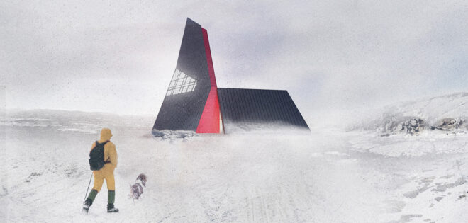 Archisearch - Skera Visitor centre by Orestis Gkouvas & Vaia Vakouli won the Green Award at the international architecture competition Iceland Cave Tower