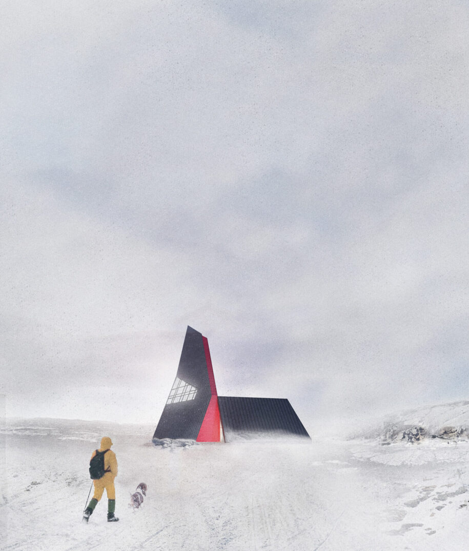 Archisearch Skera Visitor centre by Orestis Gkouvas & Vaia Vakouli won the Green Award at the international architecture competition Iceland Cave Tower