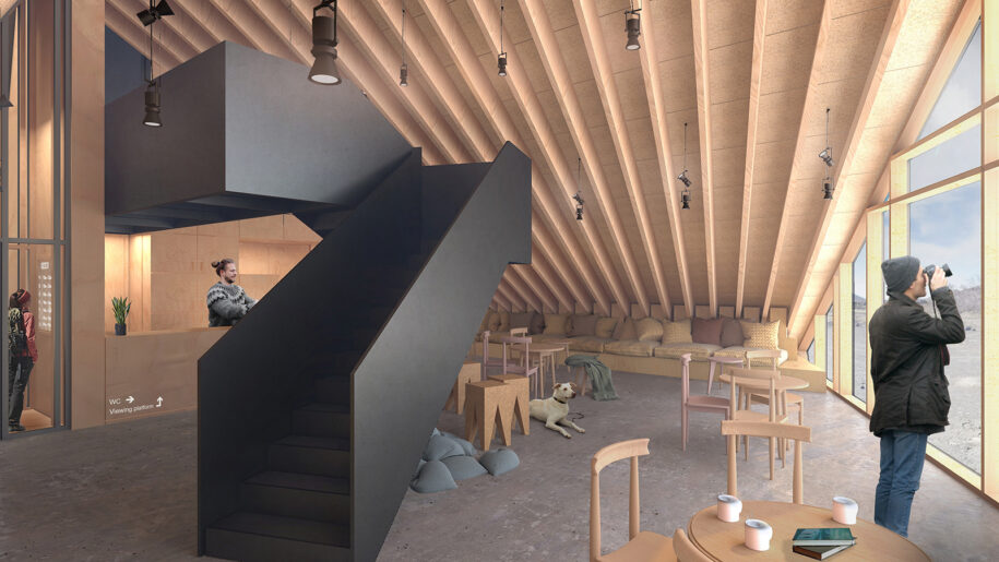 Archisearch Skera Visitor centre by Orestis Gkouvas & Vaia Vakouli won the Green Award at the international architecture competition Iceland Cave Tower