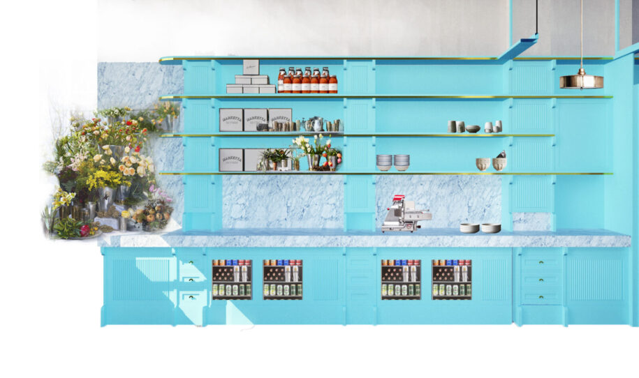 Archisearch Marketta mediterranean bistro in Syntagma Square, Athens | SOUTH architecture