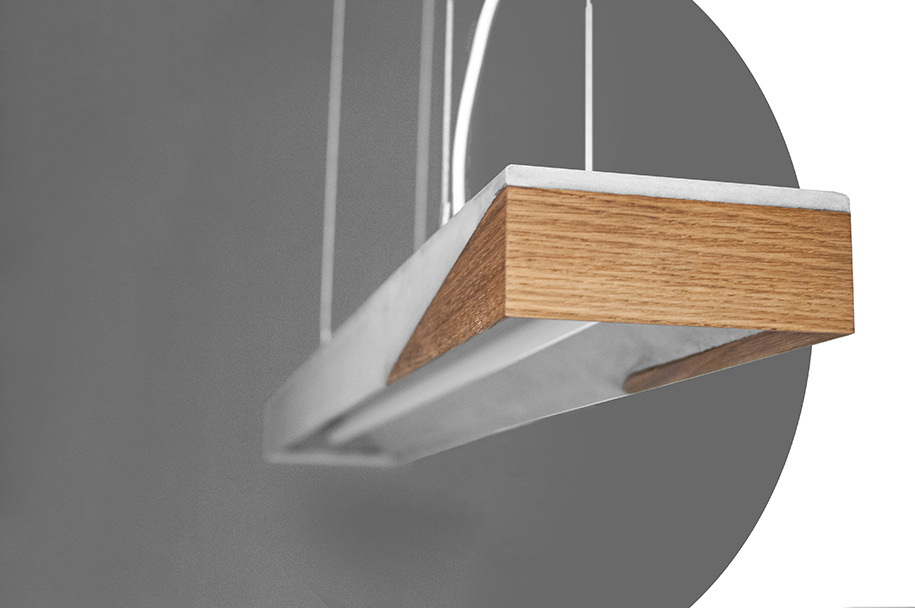 Archisearch So & So Studio colaborate with Kardamov Studio to create pendant lights made of concrete, steel and PLA