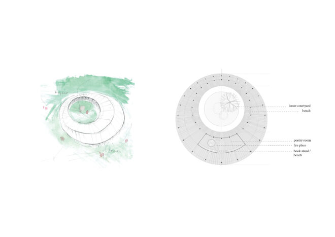 Archisearch Sanderumgaard pavillion: a circular form in the heart of the romantic garden of Fyn island | SQ1 – SquareOne