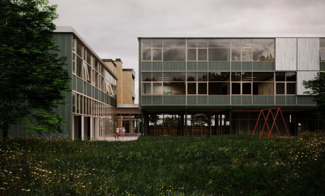 Archisearch - Extension of Belvedere school in Geneva | by Sujets Objets