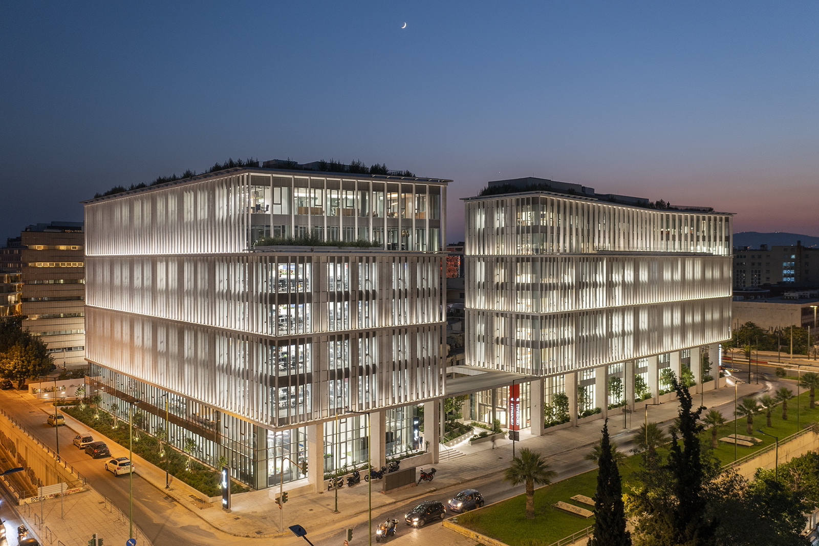 Archisearch Syggrou Office Complex in Athens by Divercity Architects & Bennetts Associates for developer Dimand S.A.