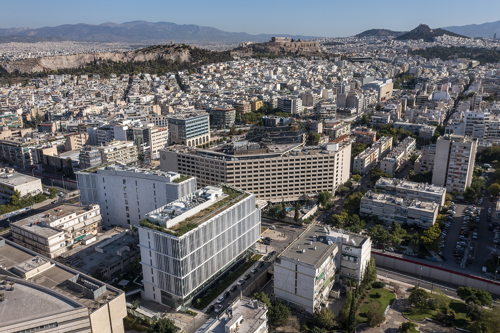 Archisearch Syggrou Office Complex in Athens by Divercity Architects & Bennetts Associates for developer Dimand S.A.