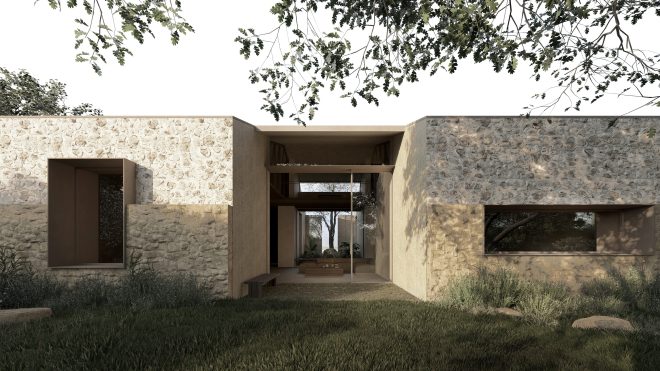 Archisearch - RURAL ARCHITECTURE: Casa Entre Encinas in Guadalajara by Erentia