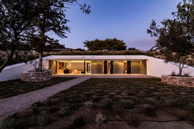 Archisearch - SCAPEARCHITECTURE created the Secret Garden House in Paros